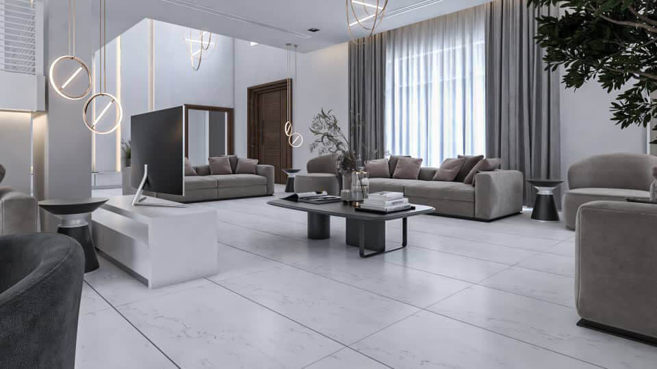 The Ground Hall of Your Private Villa in Sheaab Al Ashkhar