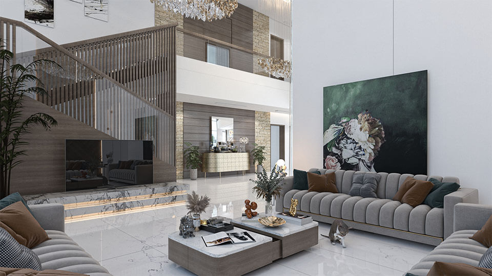The Heart of Your Private Villa - The Main Hall