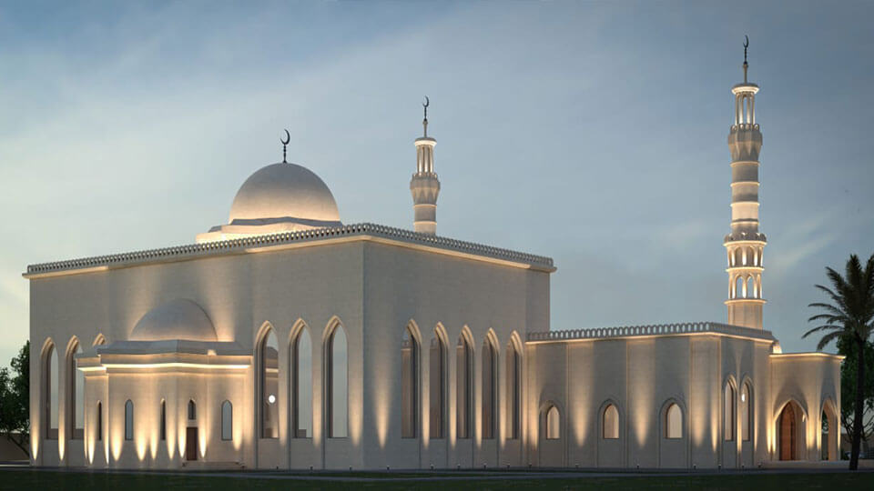 The Lighting Design of the Mosque in Abu Dhabi Al Amra