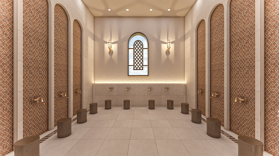 The Majestic Mosque in Abu Dhabi Al Amra