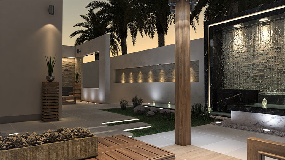 The Landscape Design of a Private Villa in Zakher